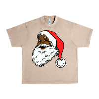 French Oak black santa claus christmas Urban Heavy Tee - linhVisuals
