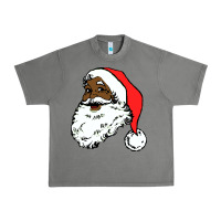 Tornado black santa claus christmas Urban Heavy Tee - linhVisuals