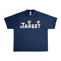 Navy target team 3D Urban Heavy Tee - linhVisuals