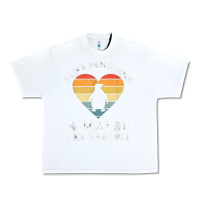 White i like penguins and 3 people vintage Urban Heavy Tee - linhVisuals