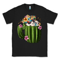 Black Day Of The Dead Mexican Cactus Classic Tee - FaDigitalArtStudio
