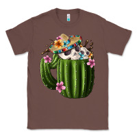 Chestnut Day Of The Dead Mexican Cactus Classic Tee - FaDigitalArtStudio