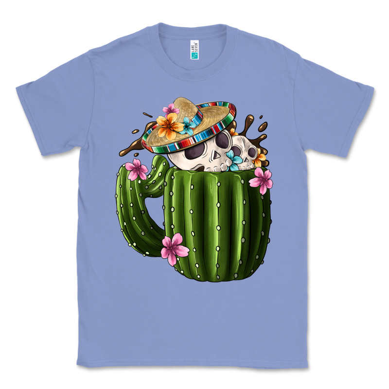 Day Of The Dead Mexican Cactus Classic Tee by FaDigitalArtStudio | Teevron