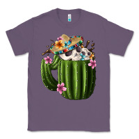 Lavender Day Of The Dead Mexican Cactus Classic Tee - FaDigitalArtStudio