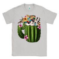 Moon Dust Day Of The Dead Mexican Cactus Classic Tee - FaDigitalArtStudio