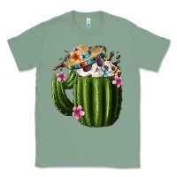Sage Day Of The Dead Mexican Cactus Classic Tee - FaDigitalArtStudio