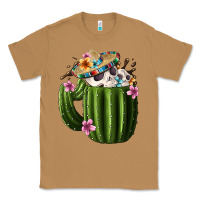 Toasted Coconut Day Of The Dead Mexican Cactus Classic Tee - FaDigitalArtStudio