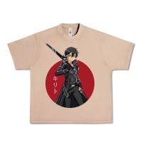 Burro Sword art online -kirito Urban Heavy Tee - linhVisuals