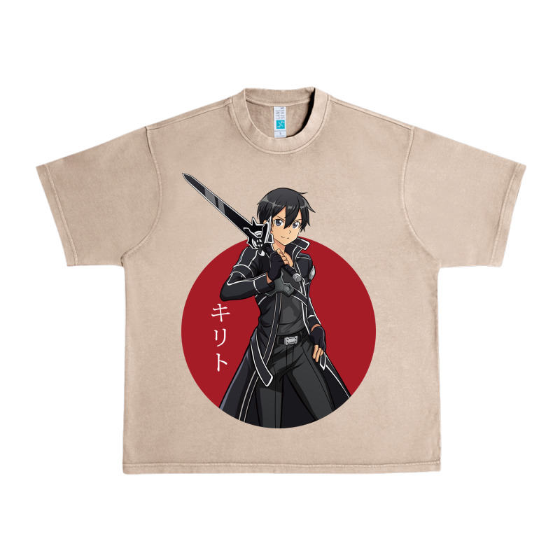 Sword Art Online -kirito Urban Heavy Tee by linhVisuals | Teevron