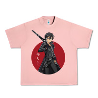 Salmon Sword art online -kirito Urban Heavy Tee - linhVisuals