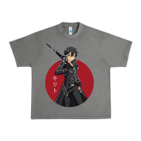 Tornado Sword art online -kirito Urban Heavy Tee - linhVisuals