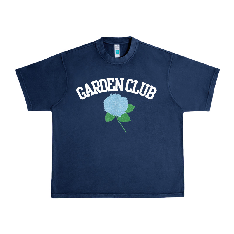 Grandmillennial Hydrangea Style Garden Club Urban Heavy Tee by linhVisuals | Teevron