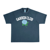 Grandmillennial Hydrangea Style Garden Club Urban Heavy Tee | Teevron