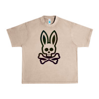 French Oak psychedelic bunny easter day, qsycho bunnies, easter 2022 Urban Heavy Tee - linhVisuals