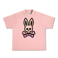 Salmon psychedelic bunny easter day, qsycho bunnies, easter 2022 Urban Heavy Tee - linhVisuals