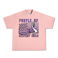 Salmon purple up month of the military child Urban Heavy Tee - linhVisuals