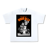 White mobb deep rapper hip hop Urban Heavy Tee - linhVisuals