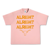 Salmon texas pride state usa alright alright alright t shirt Urban Heavy Tee - linhVisuals