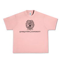 Salmon georgetown university Urban Heavy Tee - linhVisuals