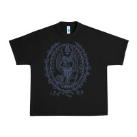 Black georgetown university Urban Heavy Tee - linhVisuals