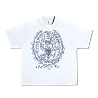 White georgetown university Urban Heavy Tee - linhVisuals