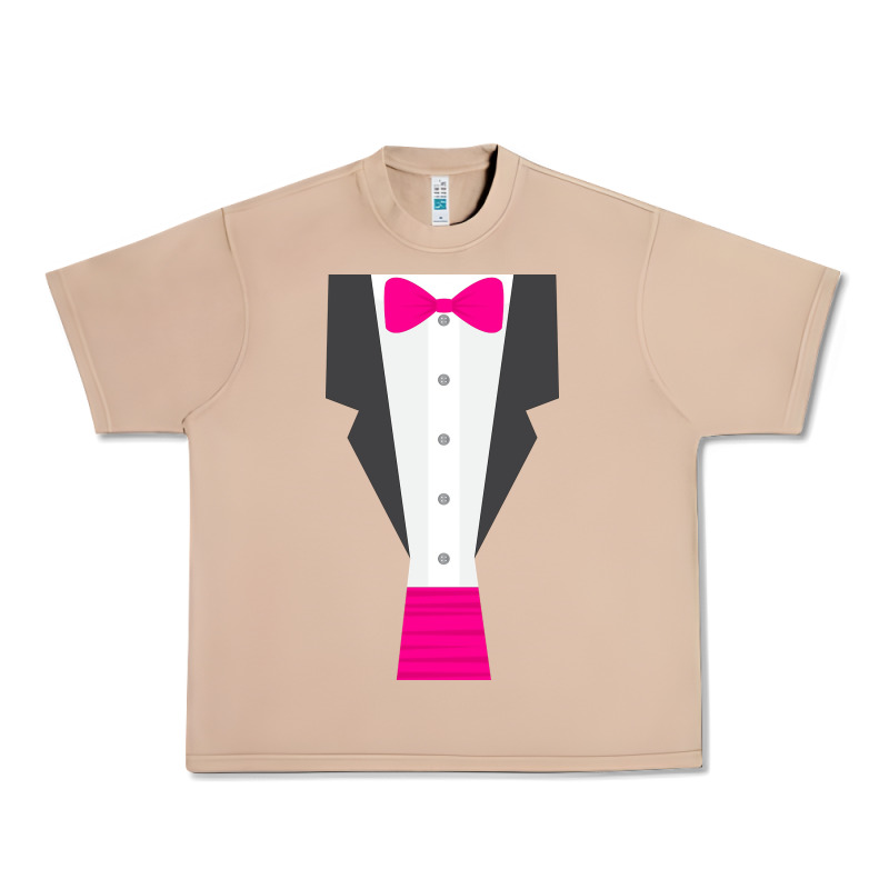 Pink Tux Tuxedo Urban Heavy Tee by linhVisuals | Teevron