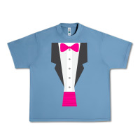 Pebble Blue pink tux tuxedo Urban Heavy Tee - linhVisuals