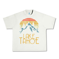 Pistachio vintage lake tahoe california nevada retro t shirt Urban Heavy Tee - linhVisuals