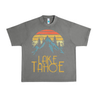 Vintage Lake Tahoe California Nevada Retro T Shirt Urban Heavy Tee | Teevron