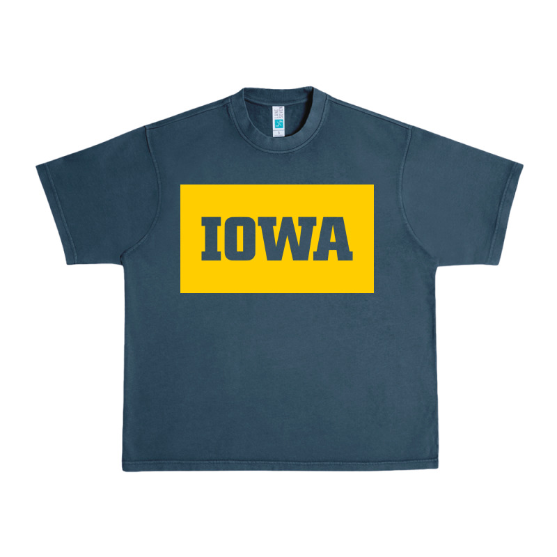 University Of Iowa, Uiowa, Iowa, Apparel Urban Heavy Tee by linhVisuals | Teevron