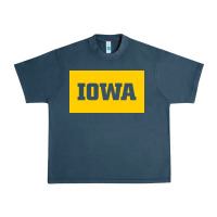 Midnight Navy University of Iowa, UIowa, Iowa, apparel Urban Heavy Tee - linhVisuals
