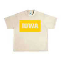 Sandshell University of Iowa, UIowa, Iowa, apparel Urban Heavy Tee - linhVisuals