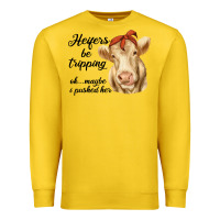Lemon heifer's be trippin' charolais cow Premium Sweatshirt - RanaPortraitStore