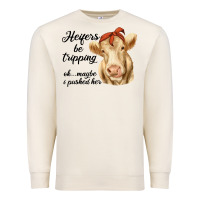 Sandshell heifer's be trippin' charolais cow Premium Sweatshirt - RanaPortraitStore