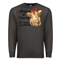 Smoke heifer's be trippin' charolais cow Premium Sweatshirt - RanaPortraitStore