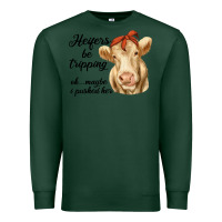 Sports Green heifer's be trippin' charolais cow Premium Sweatshirt - RanaPortraitStore