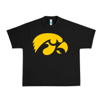 Black university of iowa athletics teams gear Urban Heavy Tee - linhVisuals