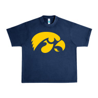 Navy university of iowa athletics teams gear Urban Heavy Tee - linhVisuals