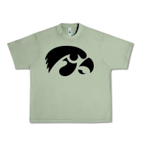 Oil Green university of iowa athletics teams gear Urban Heavy Tee - linhVisuals