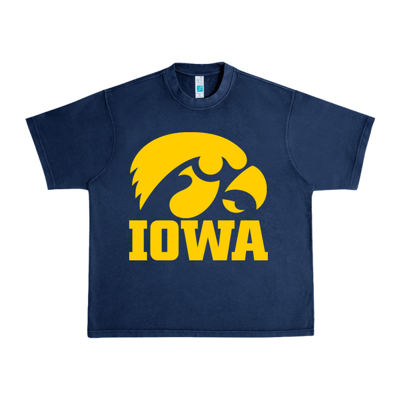 University Of Iowa Athletics Teams Gear Urban Heavy Tee by linhVisuals | Teevron