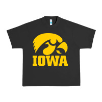 Pigment Black university of iowa athletics teams gear Urban Heavy Tee - linhVisuals