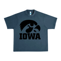 Midnight Navy university of iowa athletics teams gear Urban Heavy Tee - linhVisuals