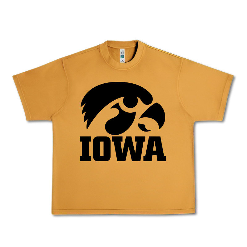 University Of Iowa Athletics Teams Gear Urban Heavy Tee by linhVisuals | Teevron