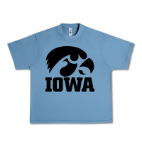 Pebble Blue university of iowa athletics teams gear Urban Heavy Tee - linhVisuals