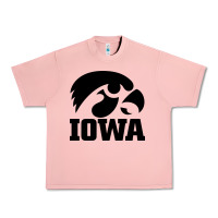 Salmon university of iowa athletics teams gear Urban Heavy Tee - linhVisuals
