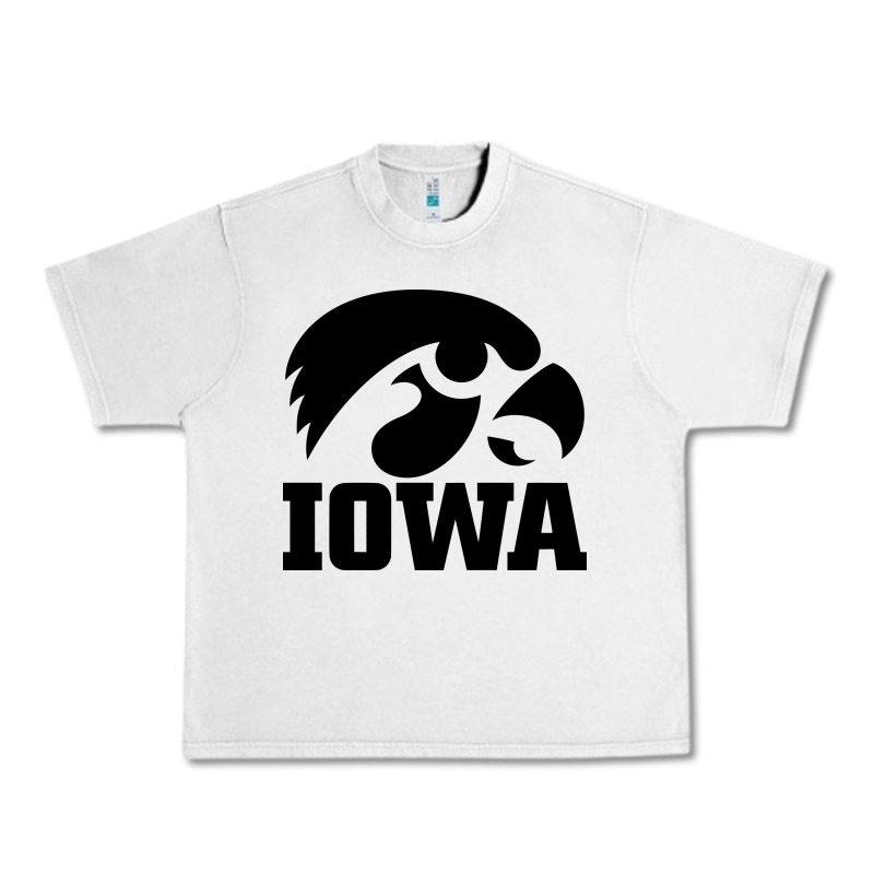 University Of Iowa Athletics Teams Gear Urban Heavy Tee by linhVisuals | Teevron