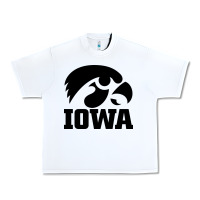 White university of iowa athletics teams gear Urban Heavy Tee - linhVisuals