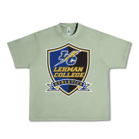 Oil Green lehman college lightning Urban Heavy Tee - linhVisuals