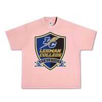 Salmon lehman college lightning Urban Heavy Tee - linhVisuals
