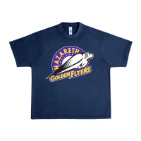 Navy nazareth college golden Urban Heavy Tee - linhVisuals